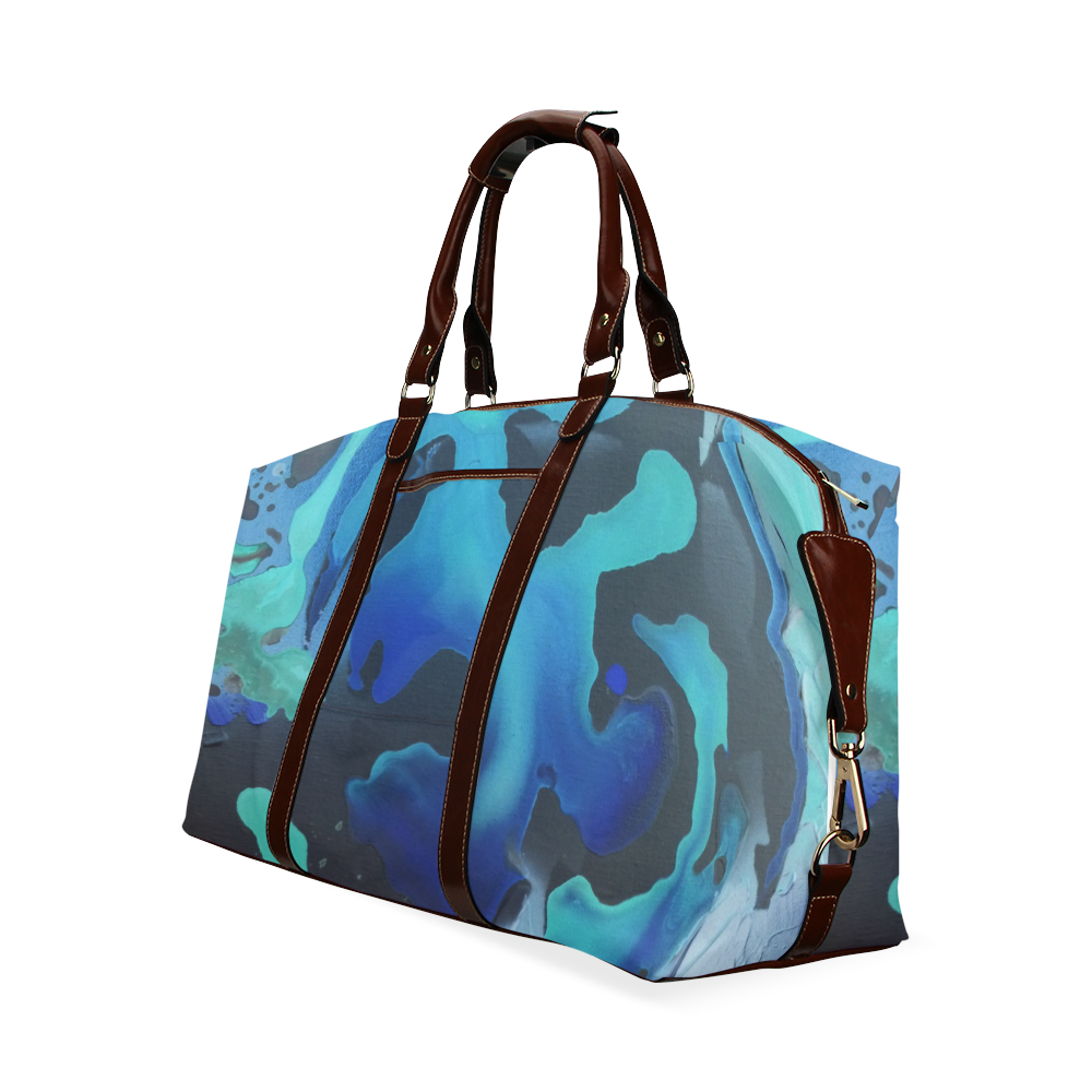 There are Mermaids Here Classic Travel Bag (Model 1643)