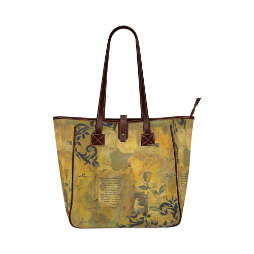 "NOTES FROM A FRIEND"-CLASSIC TOTE Classic Tote Bag (Model 1644)