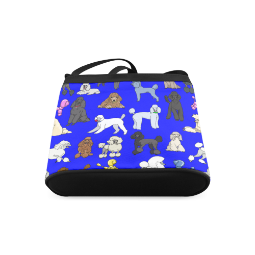 poodles cobal Crossbody Bags (Model 1613) | ID: D633871