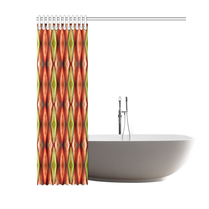 Melons Pattern Abstract Shower Curtain 60"x72"