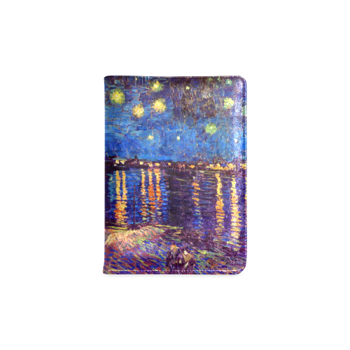 Van Gogh Starry Night Over Rhone Custom NoteBook A5