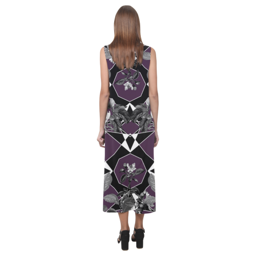 Limbo Phaedra Sleeveless Open Fork Long Dress (Model D08)