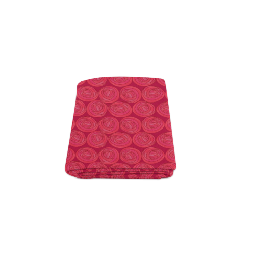 Mackintosh Roses Tile Pattern by ArtformDesigns Blanket 40"x50"