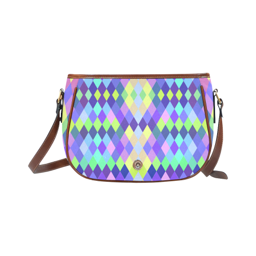 Abstract Saddle Bag/Small (Model 1649) Full Customization