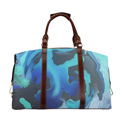 There are Mermaids Here Classic Travel Bag (Model 1643)