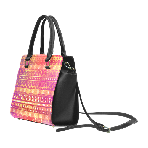 Inspired Aztec Pattern Classic Shoulder Handbag (Model 1653)