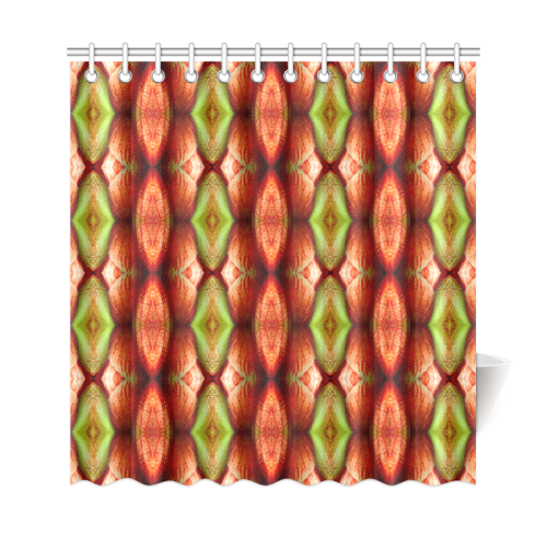 Melons Pattern Abstract Shower Curtain 69"x72"