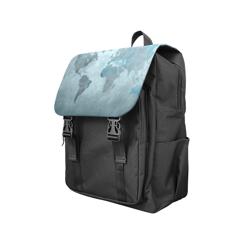 world map 35 Casual Shoulders Backpack (Model 1623) | ID: D634533