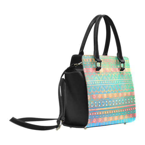 Inspired Aztec Pattern-2 Classic Shoulder Handbag (Model 1653)