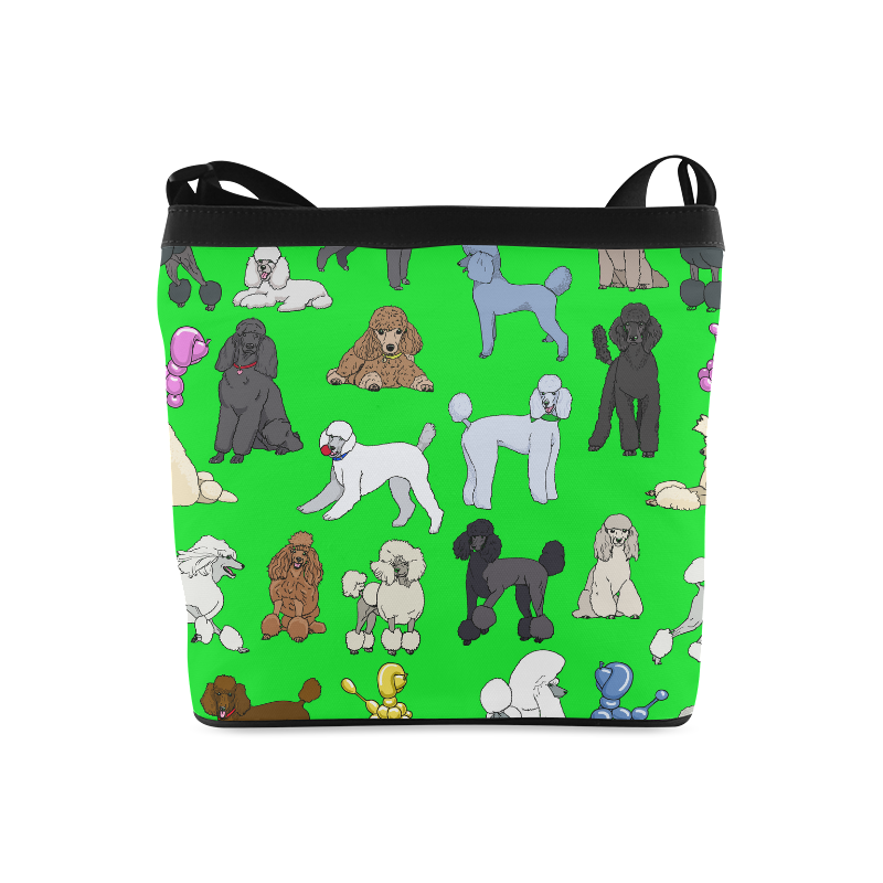 poodles lime Crossbody Bags (Model 1613) | ID: D633846