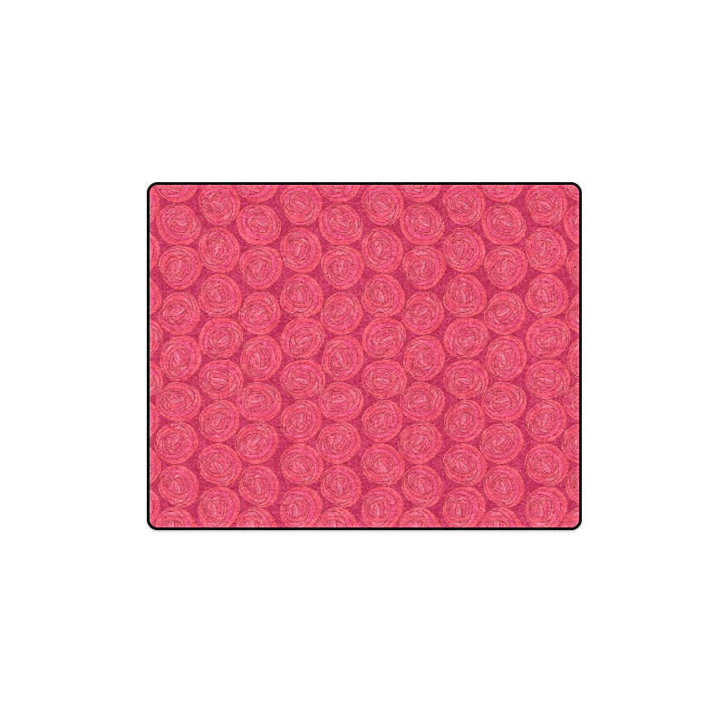 Mackintosh Roses Tile Pattern by ArtformDesigns Blanket 40"x50"