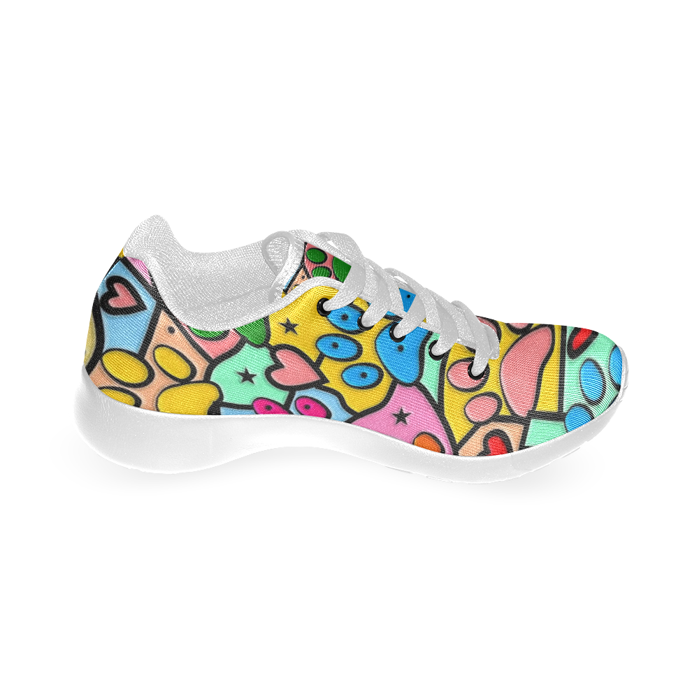 Popart Paws by Nico Bielow Women’s Running Shoes (Model 020)