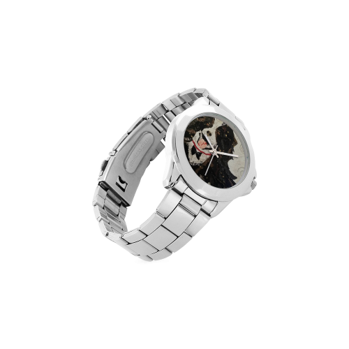 "ADOPT ME"-UNISEX WATCH Unisex Stainless Steel Watch(Model 103)
