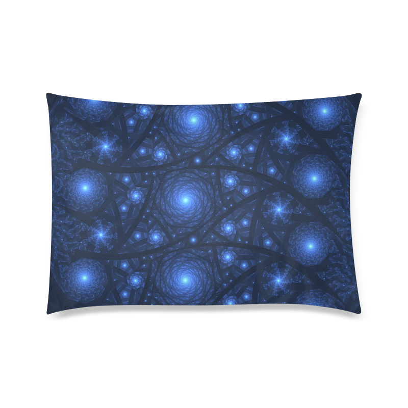Star Light, Star Bright Custom Zippered Pillow Case 20"x30"(Twin Sides)