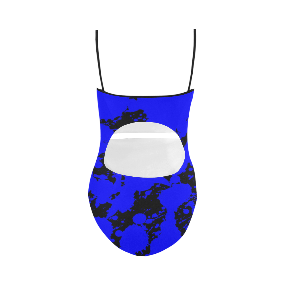 ZONE BLUE-2 Strap Swimsuit ( Model S05)