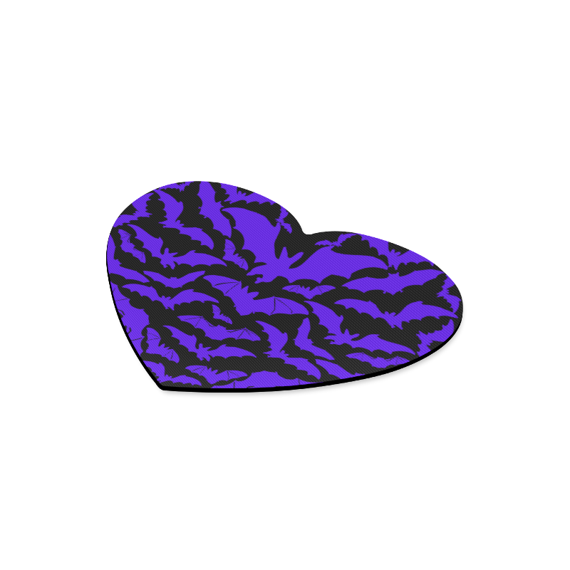 Heart shaped mousepad Purple Heart-shaped Mousepad