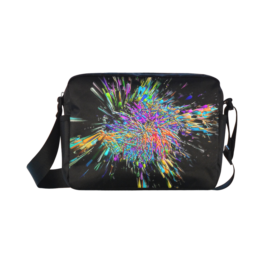 Color Big Bang by Artdream Classic Cross-body Nylon Bags (Model 1632)
