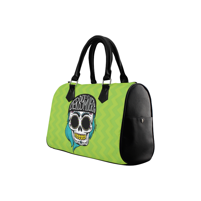 Derby De Muerto Boston Handbag (Model 1621)