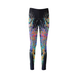 Color Big Bang by Artdream Cassandra Women's Leggings (Model L01)