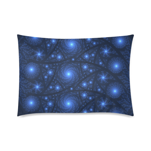Star Light, Star Bright Custom Zippered Pillow Case 20"x30"(Twin Sides)