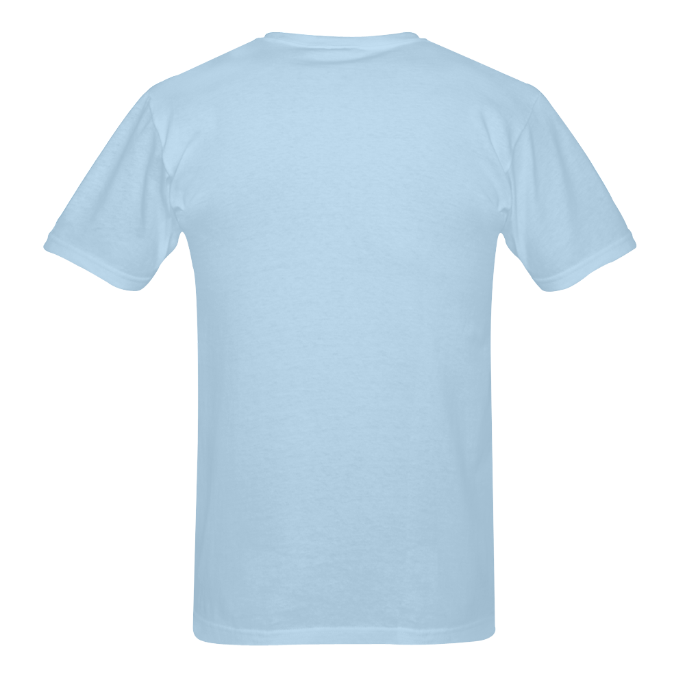 To Bee or Not... sky blue tee by Aleta Sunny Men's T- shirt (Model T06)