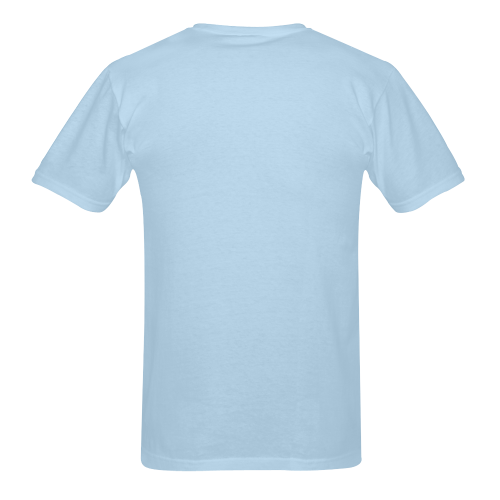 To Bee or Not... sky blue tee by Aleta Sunny Men's T- shirt (Model T06)