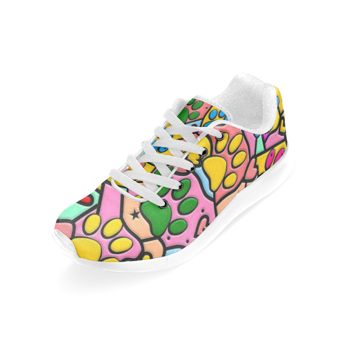 Popart Paws by Nico Bielow Women’s Running Shoes (Model 020)