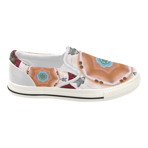 Colorama by Martina Webster Women's Slip-on Canvas Shoes (Model 019)