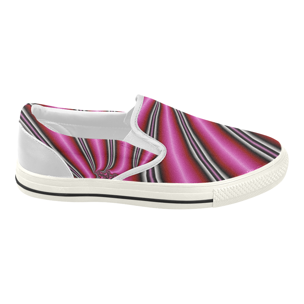 Laserbeam by Martina Webster Women's Slip-on Canvas Shoes (Model 019)