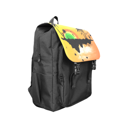 Reggae island Casual Shoulders Backpack (Model 1623)