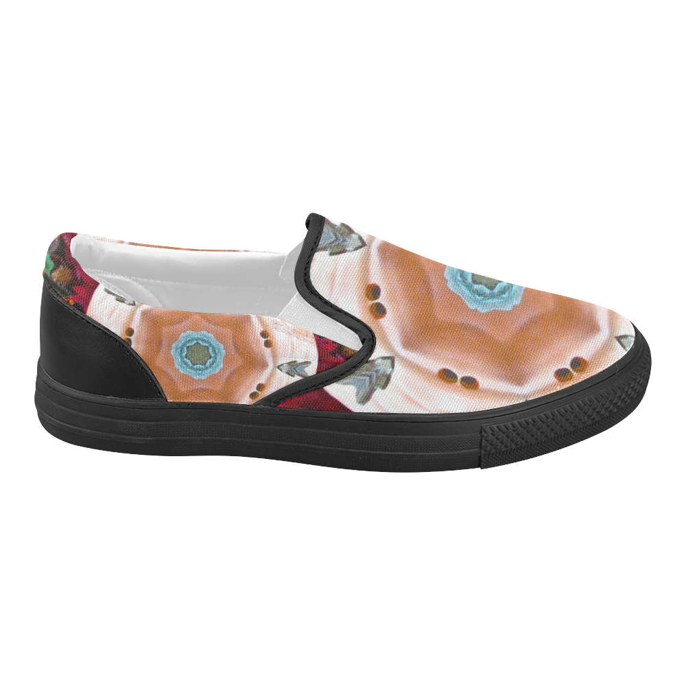 Colorama 2 by Martina Webster Women's Slip-on Canvas Shoes (Model 019)