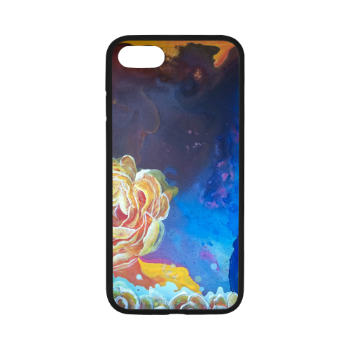 Mad Lucy's Golden Roses Rubber Case for iPhone 7 4.7”