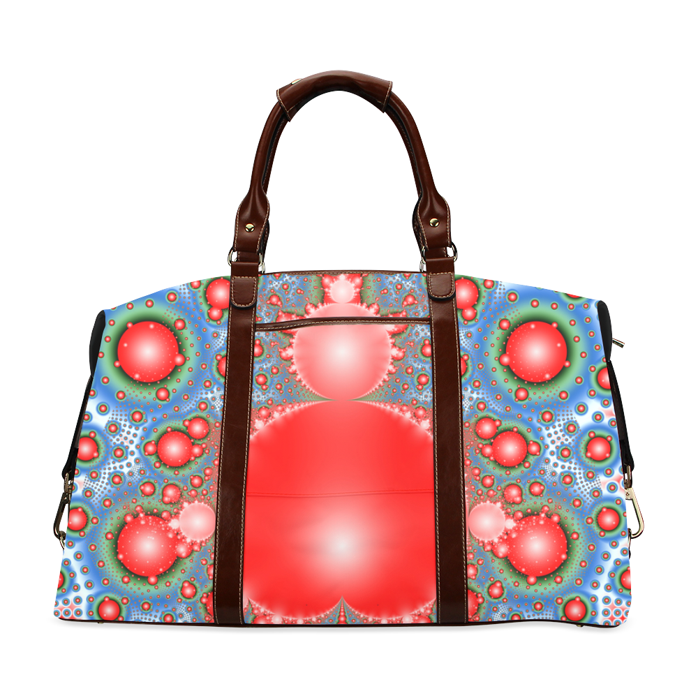 Polka dot - Dot Fractal - funny dots Classic Travel Bag (Model 1643)