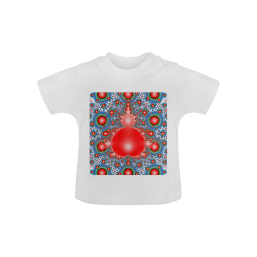 Polka dot - Dot Fractal - funny dots Baby Classic T-Shirt (Model T30)