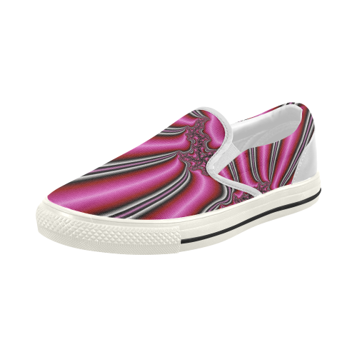 Laserbeam by Martina Webster Women's Slip-on Canvas Shoes (Model 019)