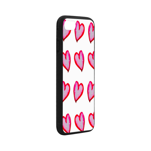 Hearts she said she wouldn't Rubber Case for iPhone 7 4.7”