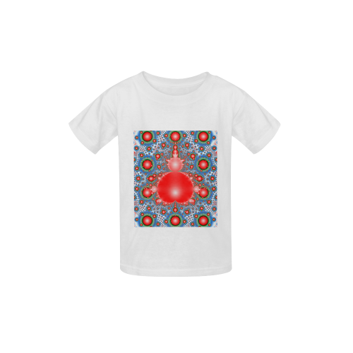 Polka dot - Dot Fractal - funny dots Kid's  Classic T-shirt (Model T22)