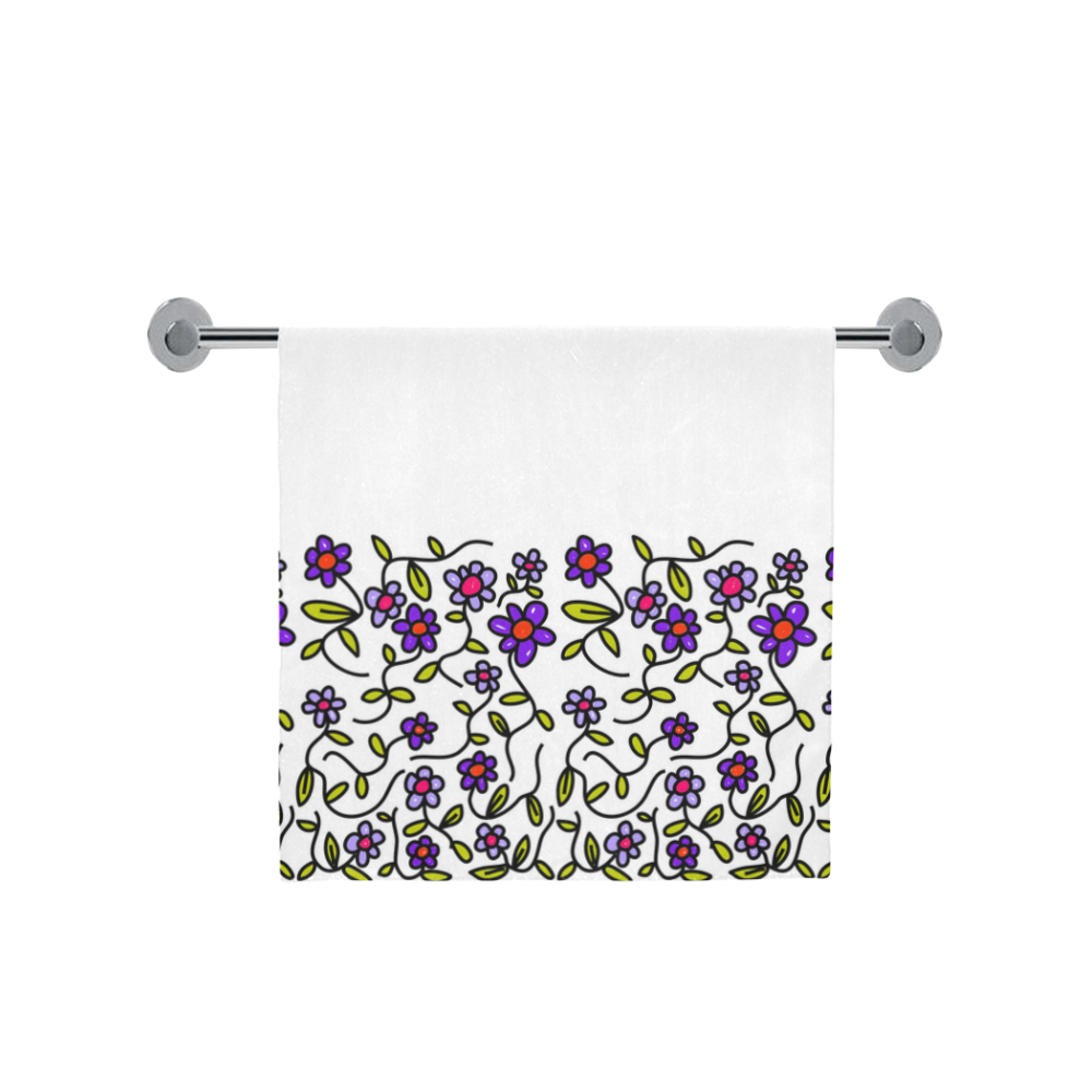 Floral Bath Towel 30"x56"