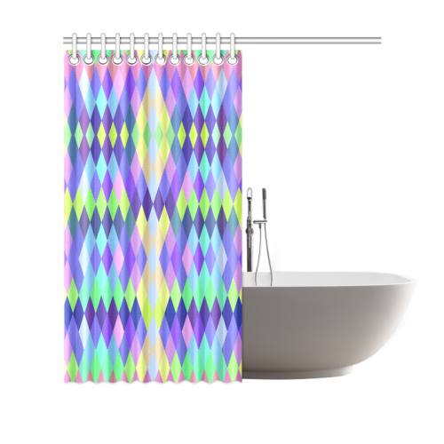 Abstract Shower Curtain 69"x70"