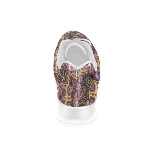 candy sugar skull Women’s Running Shoes (Model 020)