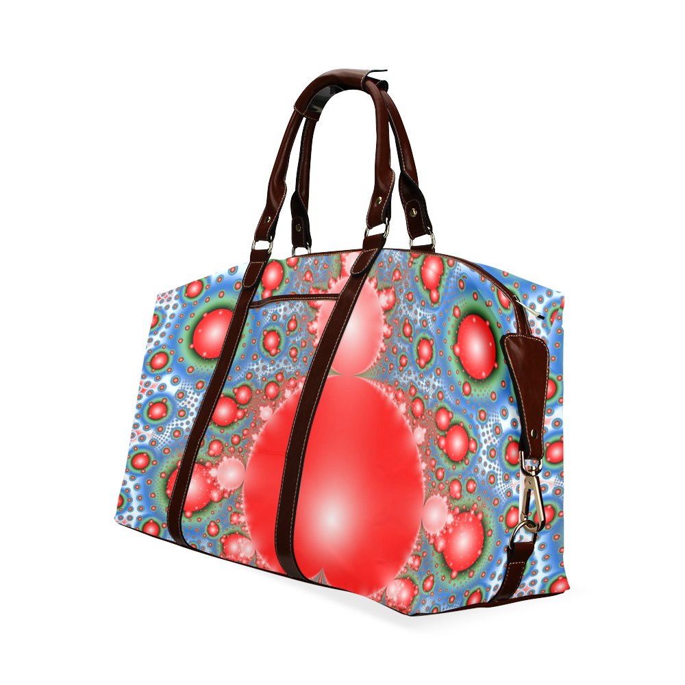 Polka dot - Dot Fractal - funny dots Classic Travel Bag (Model 1643)
