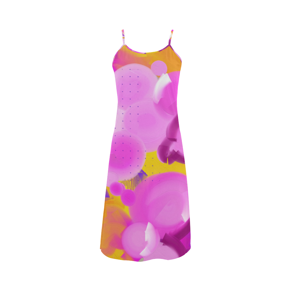 BubbleGum_Slip Dress Alcestis Slip Dress (Model D05)