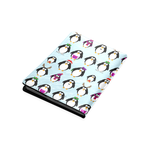 Christmas Party Penguins Custom NoteBook B5