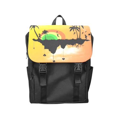 Reggae island Casual Shoulders Backpack (Model 1623)