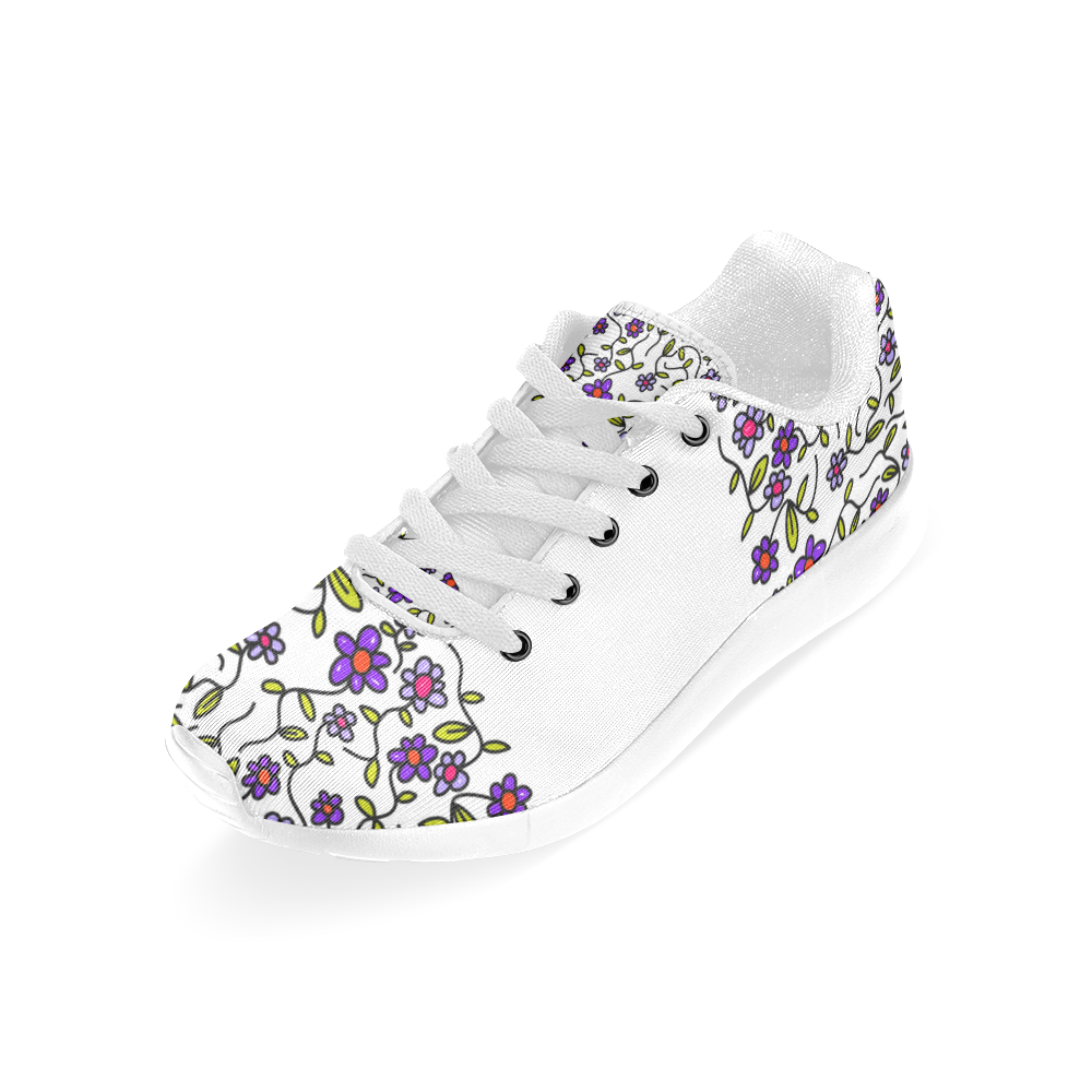 Floral Women’s Running Shoes (Model 020)