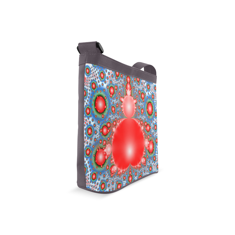 Polka dot - Dot Fractal - funny dots Crossbody Bags (Model 1613)