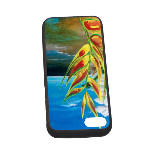 Heliconia Tropical Parrot Plant Take me There Rubber Case for iPhone 7 4.7”