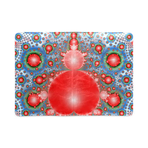 Polka dot - Dot Fractal - funny dots Custom NoteBook A5