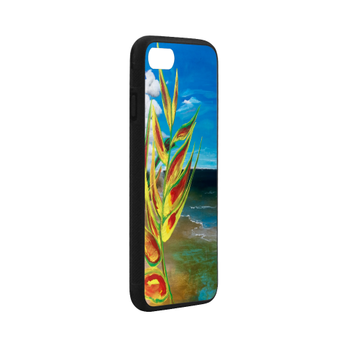Heliconia Tropical Parrot Plant Take me There Rubber Case for iPhone 7 4.7”