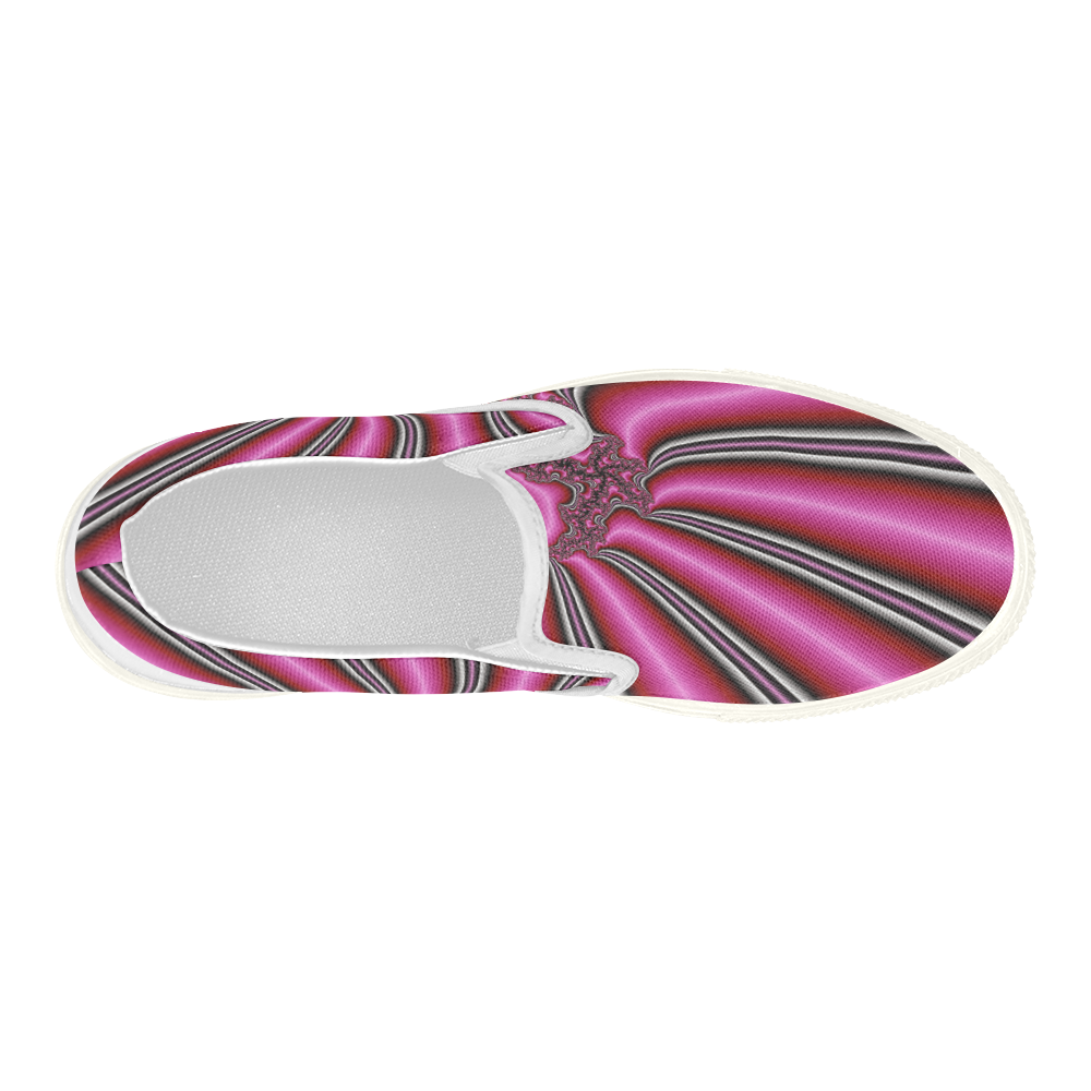 Laserbeam by Martina Webster Women's Slip-on Canvas Shoes (Model 019)